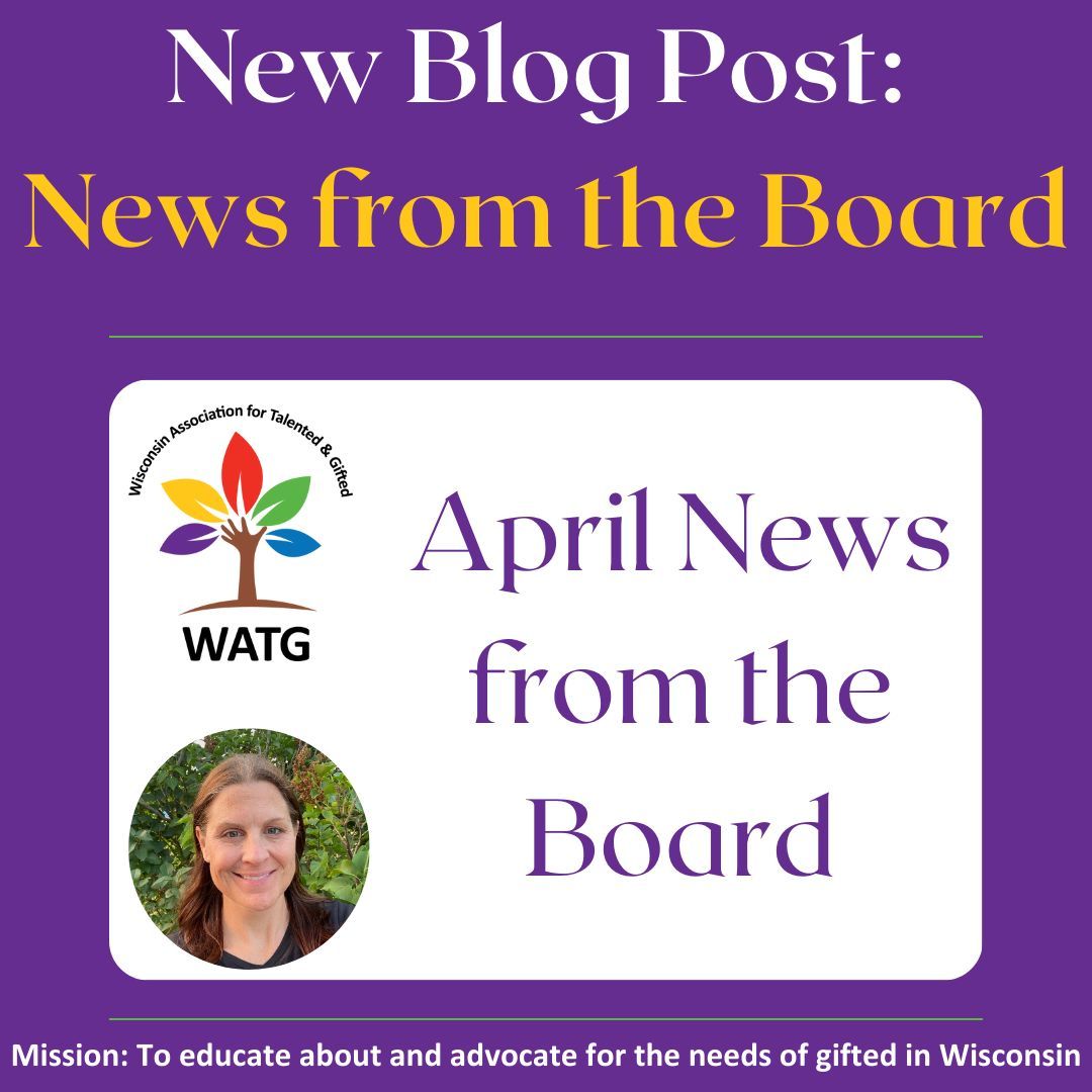 Advocating for gifted students is most effective when we work together! Our board is expanding partnerships to strengthen support for advanced learners across Wisconsin. Read more: watg.starchapter.com/blog/724