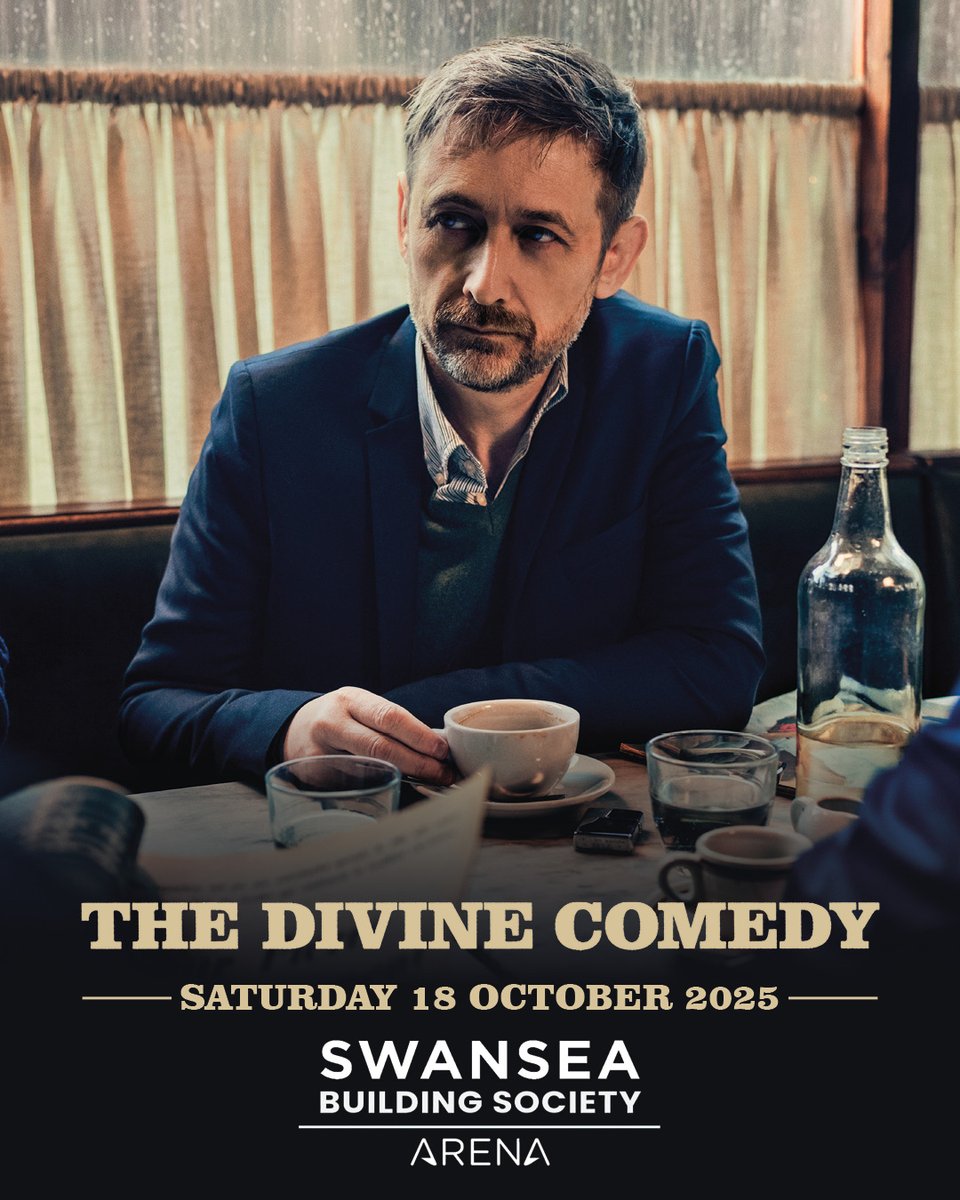Swansea Building Society Arena (@arenaswansea) on Twitter photo ๐ฃ NEW SHOW ANNOUNCEMENT ๐ฃ
<a href="/divinecomedyhq/">The Divine Comedy</a> are coming to Swansea on Saturday the 18th of October!
๐๏ธ Presale: Wed 16 April, 10am
๐๏ธ Onsale: Thu 17 April, 10am
โ๏ธ Sign up to our mailing list to access venue presale: atgtix.co/4a6a0A7 ๐ฃ NEW SHOW ANNOUNCEMENT ๐ฃ
<a href="/divinecomedyhq/">The Divine Comedy</a> are coming to Swansea on Saturday the 18th of October!
๐๏ธ Presale: Wed 16 April, 10am
๐๏ธ Onsale: Thu 17 April, 10am
โ๏ธ Sign up to our mailing list to access venue presale: atgtix.co/4a6a0A7