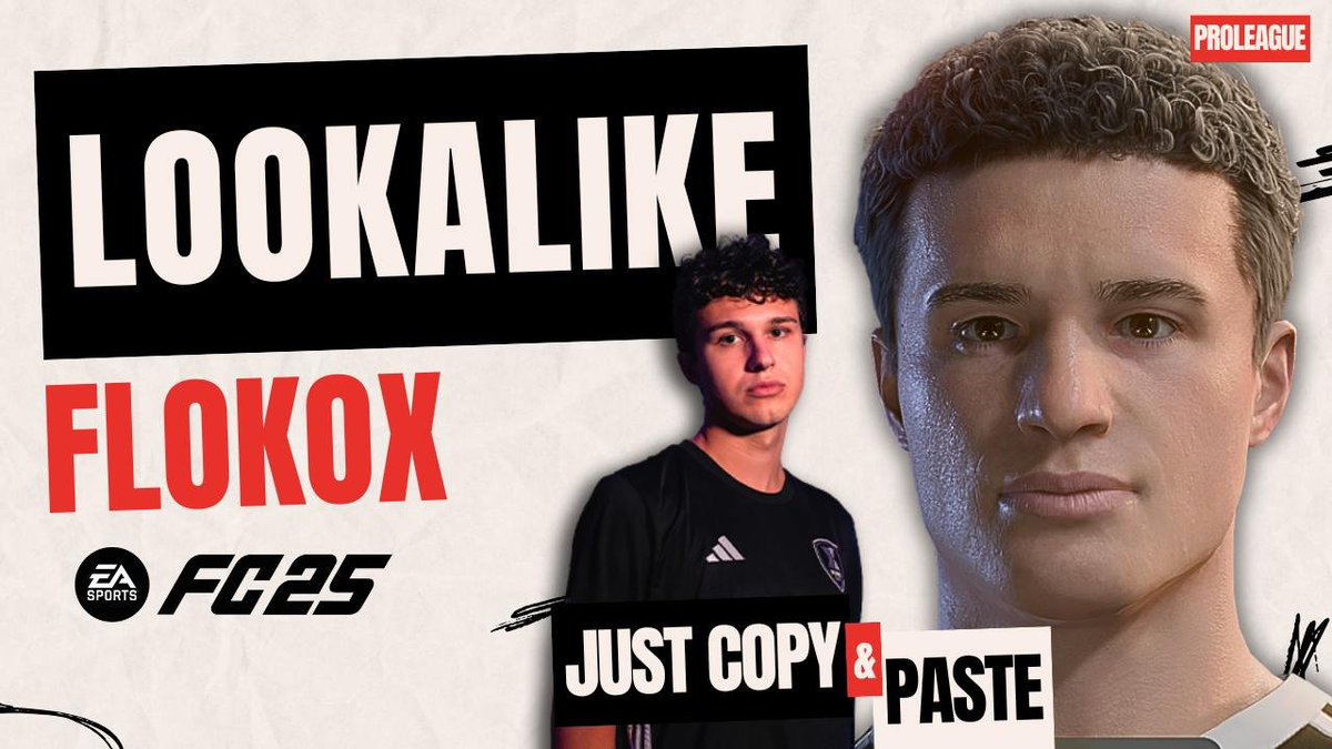ProLeague Italia (@proleagueitalia) on Twitter photo Oggi #lookalike tutto pazzo!
Vogliamo omaggiare uno dei migliori Creators di <a href="/easportsfcit/">EA SPORTS FC ITA</a> in Italia e non!
Ecco il vostro <a href="/FlokoxMattia/">Mattia โFlokoxโ Smania</a> da usare in-game!
#FC25 #FUT
youtu.be/DcPAVRCecj8 Oggi #lookalike tutto pazzo!
Vogliamo omaggiare uno dei migliori Creators di <a href="/easportsfcit/">EA SPORTS FC ITA</a> in Italia e non!
Ecco il vostro <a href="/FlokoxMattia/">Mattia โFlokoxโ Smania</a> da usare in-game!
#FC25 #FUT
youtu.be/DcPAVRCecj8