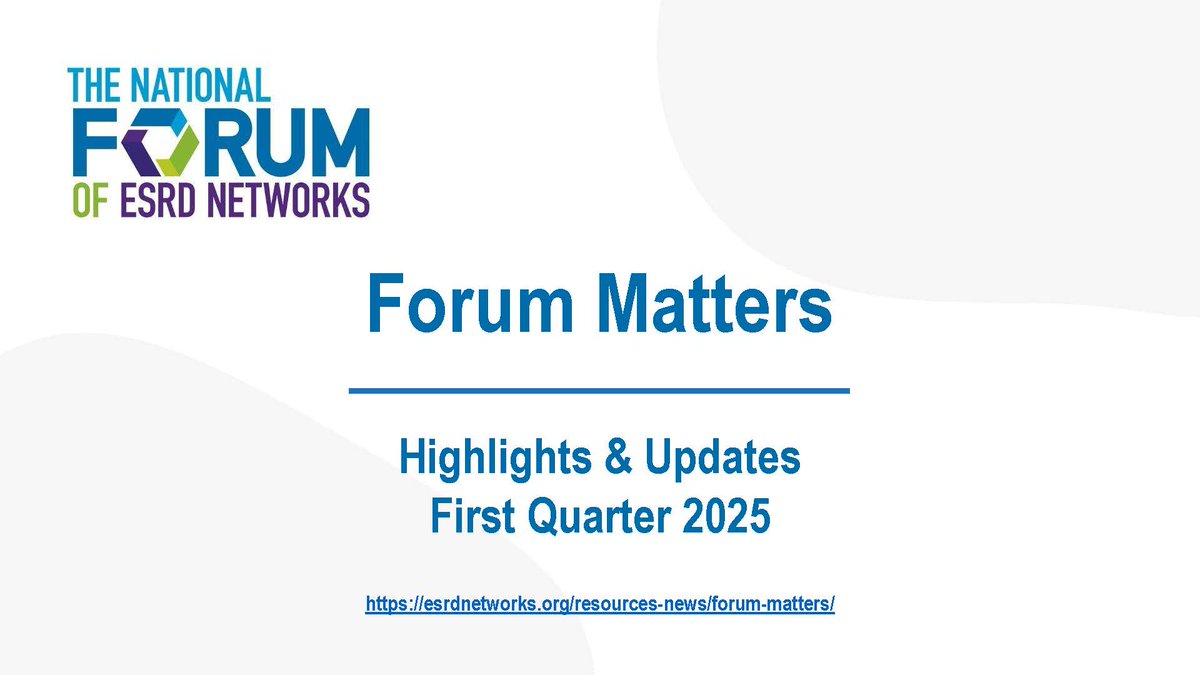 The latest issue of Forum Matters is now available at esrdnetworks.org/resources-news…. Check it out!