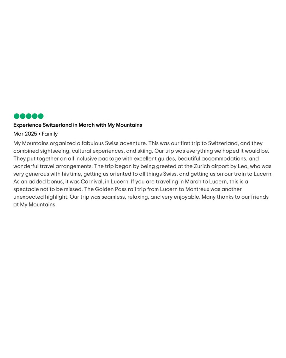 my_mountains's tweet photo. What our clients say about My-Mountains ✨️
 
We're incredibly proud and honored to receive such positive feedback!

Visit https://t.co/9girVIqAvS https://t.co/zWJ3PTGZXo
