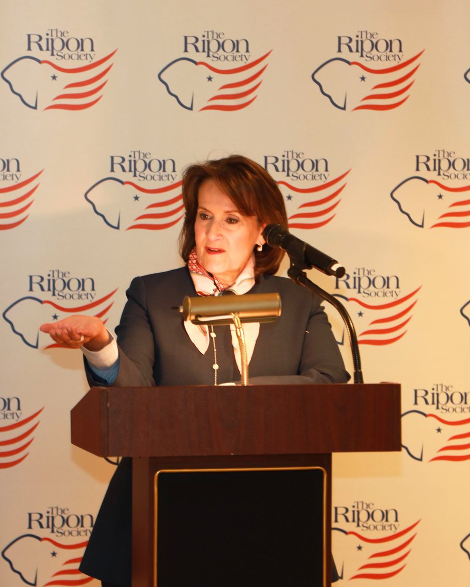AnitaBMcBride's tweet photo. Thanks to @JimConzelman & @RiponSociety for hosting me at the GOP Women’s Lunch at the @CapitolHillClub. Loved the conversation on Remember the First Ladies with such an engaged audience! #LeadershipLegacy #GOPWomen #RememberTheFirstLadies https://t.co/WUXy7Dy0ha