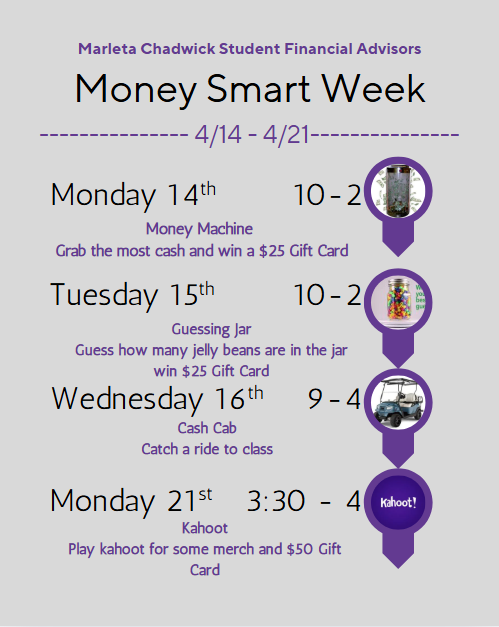 RuscheBusiness's tweet image. #MoneySmart Week starts next Monday!  Grab some cash in the Money Machine, win a gift card, and level up on your personal finance knowledge!  #PersonalFinance