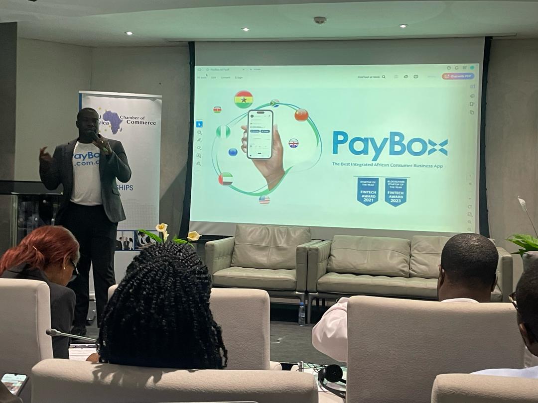 africanbuilder_'s tweet photo. Next up ,PayBox (@payboxglobal) 🇬🇭 at the Blockchain & AI B2B event in Abidjan!
Led by CEO Philip Boye-Doku, PayBox is transforming cross-border payments across 23+ African countries. Their award-winning fintech empowers SMEs with smart, integrated financial tools.
#PayBox #Abidjan2025 #Fintech #Innovation #AfricaPayment