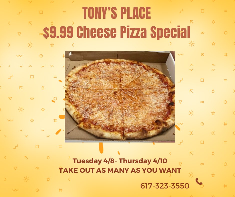 #pizzaforlunch #pizzafordinner #tonysplace <a href="/elio82/">elio imbornone</a>