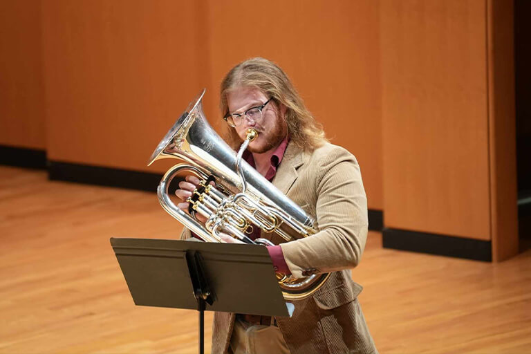 🎶 Parker Yi, a senior at ENMU double majoring in music education and performance, is the first Greyhound to receive the prestigious Presser Undergraduate Award! 🎺 His story is one of passion, growth, and excellence in music.

👉 Read more: shorturl.at/dfpTV