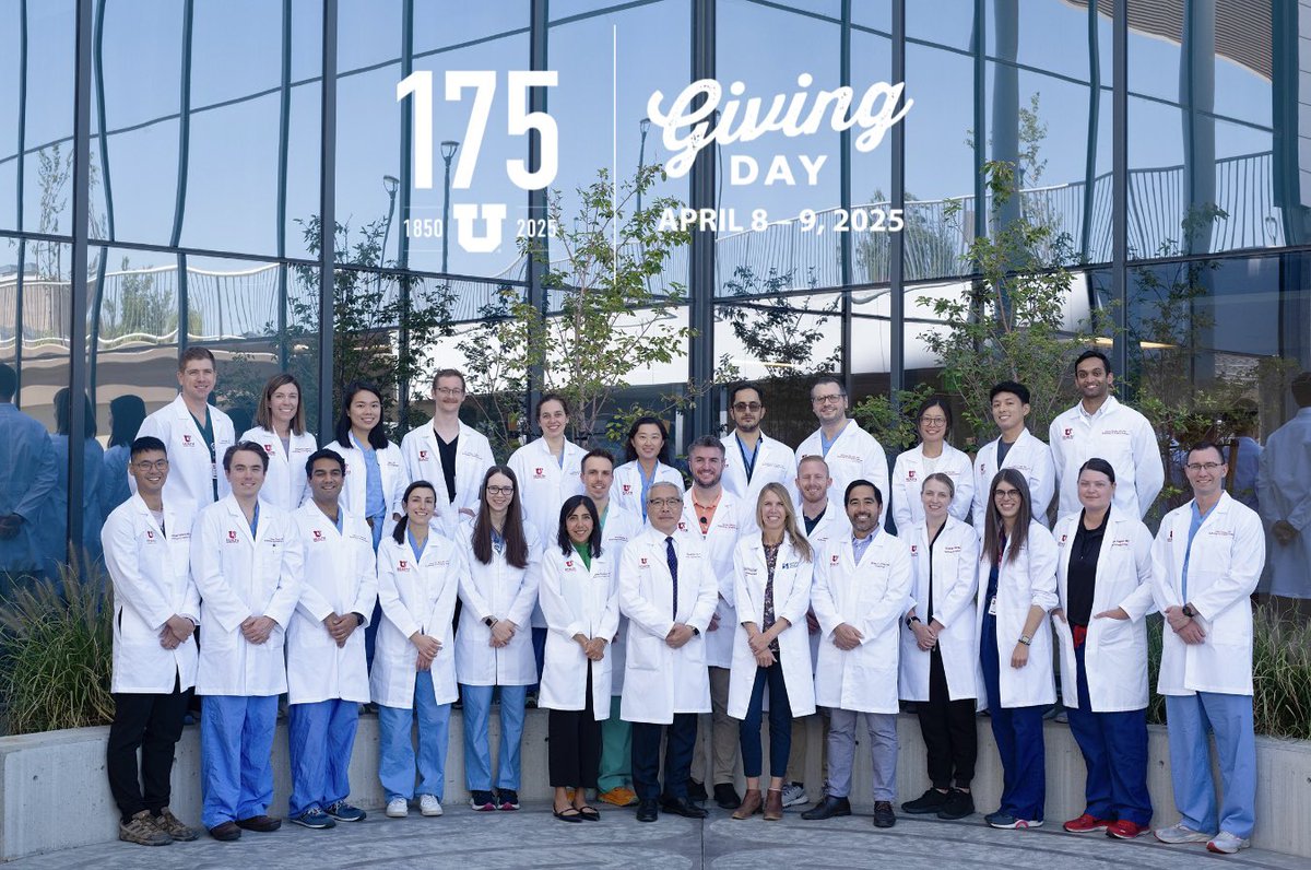UofURadiology (@uofuradiology) on Twitter photo Giving Day is TODAY!! 🎉🙌🏼 Help give back and support our residents, fellows, and the Department of Radiology. Visit the link below to check out our page and make your donation! Your contribution makes a difference! bit.ly/RadiologyGivin… <a href="/UofUGiving/">U of U Giving</a> <a href="/UofUHealth/">University of Utah Health</a> #UofUGiving Giving Day is TODAY!! 🎉🙌🏼 Help give back and support our residents, fellows, and the Department of Radiology. Visit the link below to check out our page and make your donation! Your contribution makes a difference! bit.ly/RadiologyGivin… <a href="/UofUGiving/">U of U Giving</a> <a href="/UofUHealth/">University of Utah Health</a> #UofUGiving