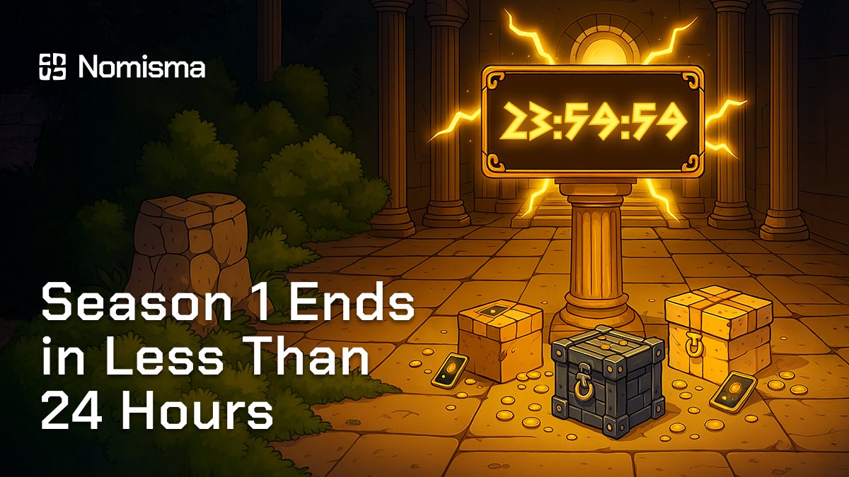 Season 1 ends in 24 hours.

This was more than a season; it tested our values, design and community.

We stumbled. But we listened and evolved.

Now it's time for one final lap. One final day to show up and earn your Npoints.

Thank you, Nomizens. You made this happen.

Let’s