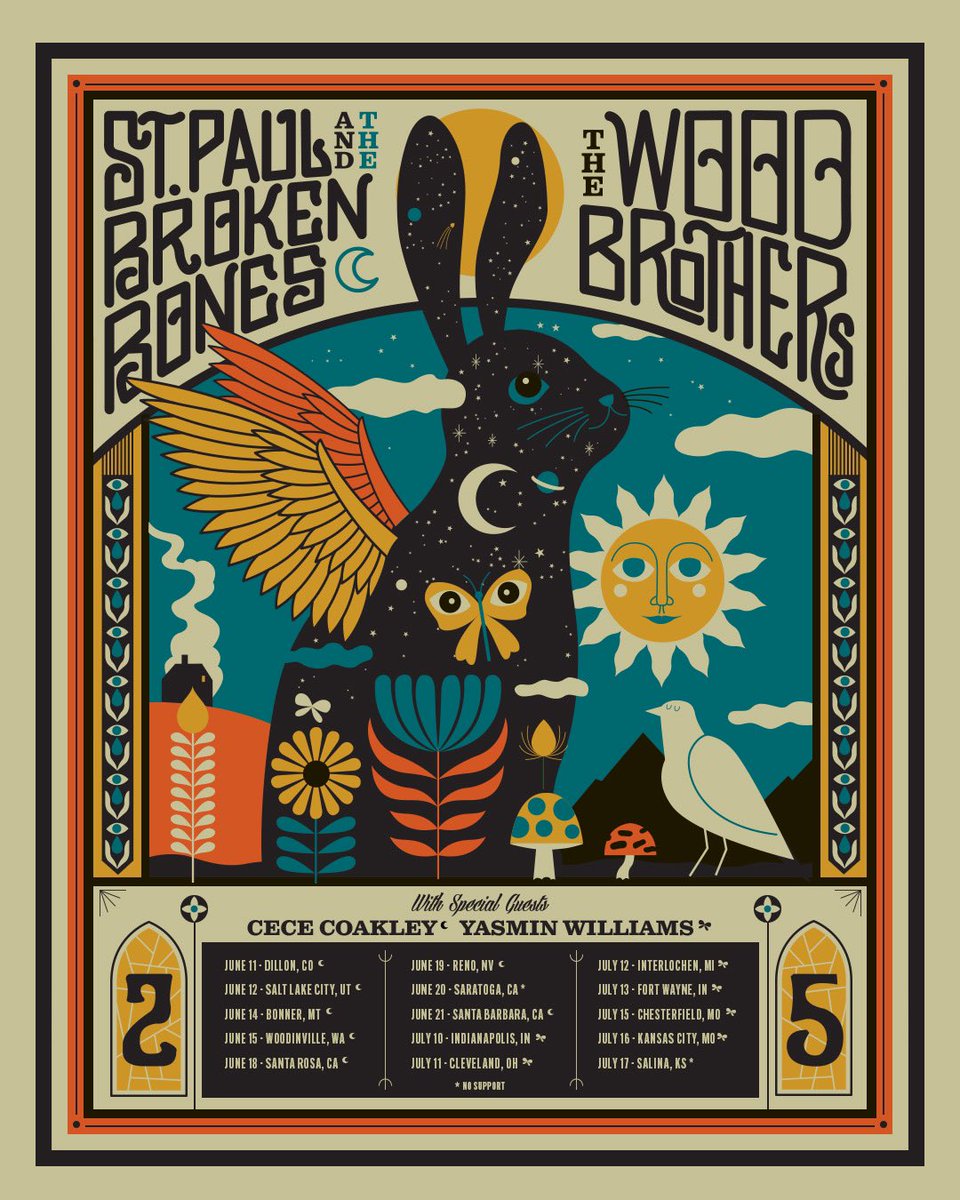 St. Paul & The Broken Bones (@stp_brokenbones) on Twitter photo Weāre excited to be adding Salt Lake City to our list of shows this summer with <a href="/TheWoodBrothers/">The Wood Brothers</a>! Tickets go on sale Friday, April 25th at 10am local. All other shows are on sale now. Canāt wait to see yāall! spbb.lnk.to/tour Weāre excited to be adding Salt Lake City to our list of shows this summer with <a href="/TheWoodBrothers/">The Wood Brothers</a>! Tickets go on sale Friday, April 25th at 10am local. All other shows are on sale now. Canāt wait to see yāall! spbb.lnk.to/tour