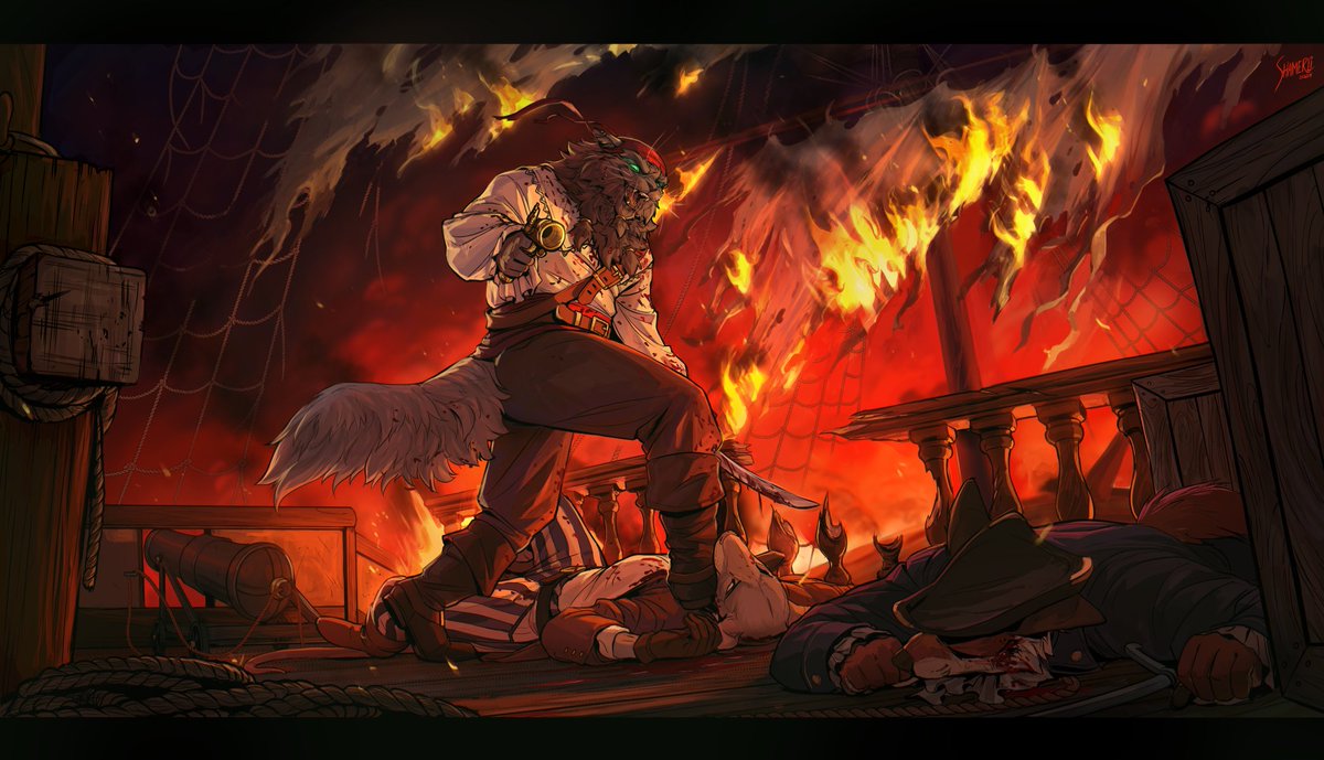 Illustration for Calgor 🔥🏴‍☠️