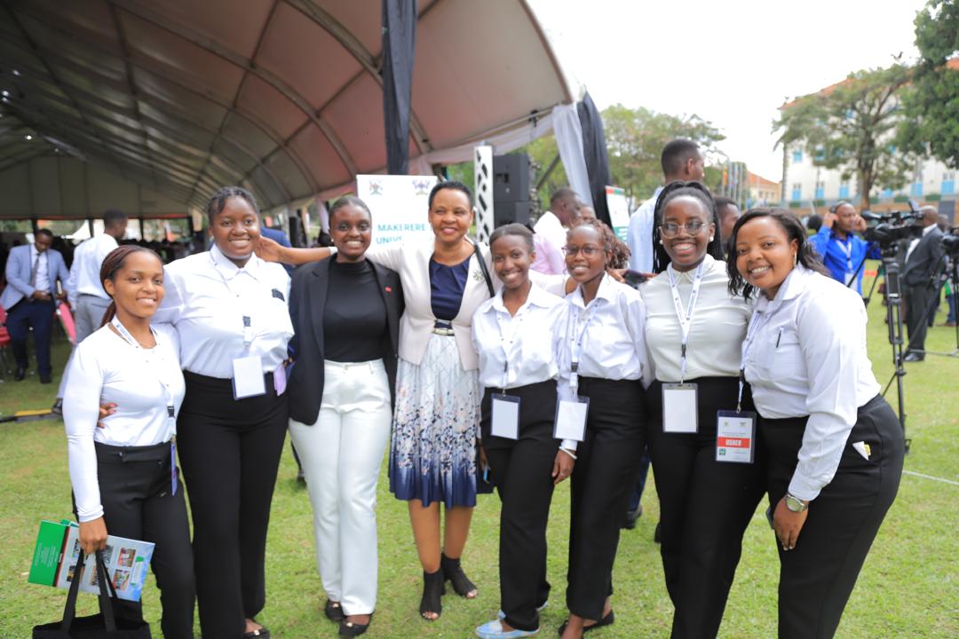 Col Edith Nakalema (@edthnaka) on Twitter photo Deepest gratitude to H.E. President <a href="/KagutaMuseveni/">Yoweri K Museveni</a> for his visionary support of science and technology!
This afternoon we witnessed remarkable innovations from <a href="/Makerere/">Makerere University</a>'s University Research & Innovation Fund <a href="/RIFMakerere/">Makerere University Research and Innovations Fund</a> and the brilliant initiatives led by <a href="/MakGuild/">Makerere Students' Guild</a>'s young Deepest gratitude to H.E. President <a href="/KagutaMuseveni/">Yoweri K Museveni</a> for his visionary support of science and technology!
This afternoon we witnessed remarkable innovations from <a href="/Makerere/">Makerere University</a>'s University Research & Innovation Fund <a href="/RIFMakerere/">Makerere University Research and Innovations Fund</a> and the brilliant initiatives led by <a href="/MakGuild/">Makerere Students' Guild</a>'s young