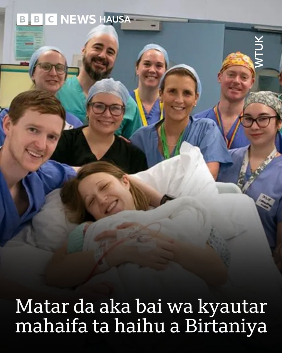 bbchausa's tweet photo. An haifi Grace Davidson ba tare da mahaifar da za ta iya renon ciki ba, sai dai a shekarar 2023 ƴar'uwarta ta ba ta gudumawar mahaifa.

Ƙarin bayani - https://t.co/uvl50pjn5b https://t.co/FaRWB6p4Gd