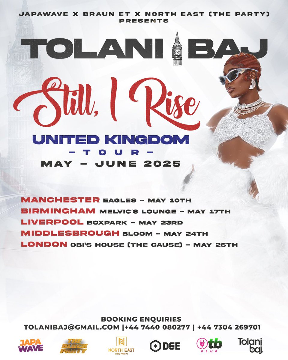 _blackgabriel's tweet photo. @tolanibaj How about a better design for your UK tour flyer @tolanibaj

Before                                 After https://t.co/8TrLkTMGAG