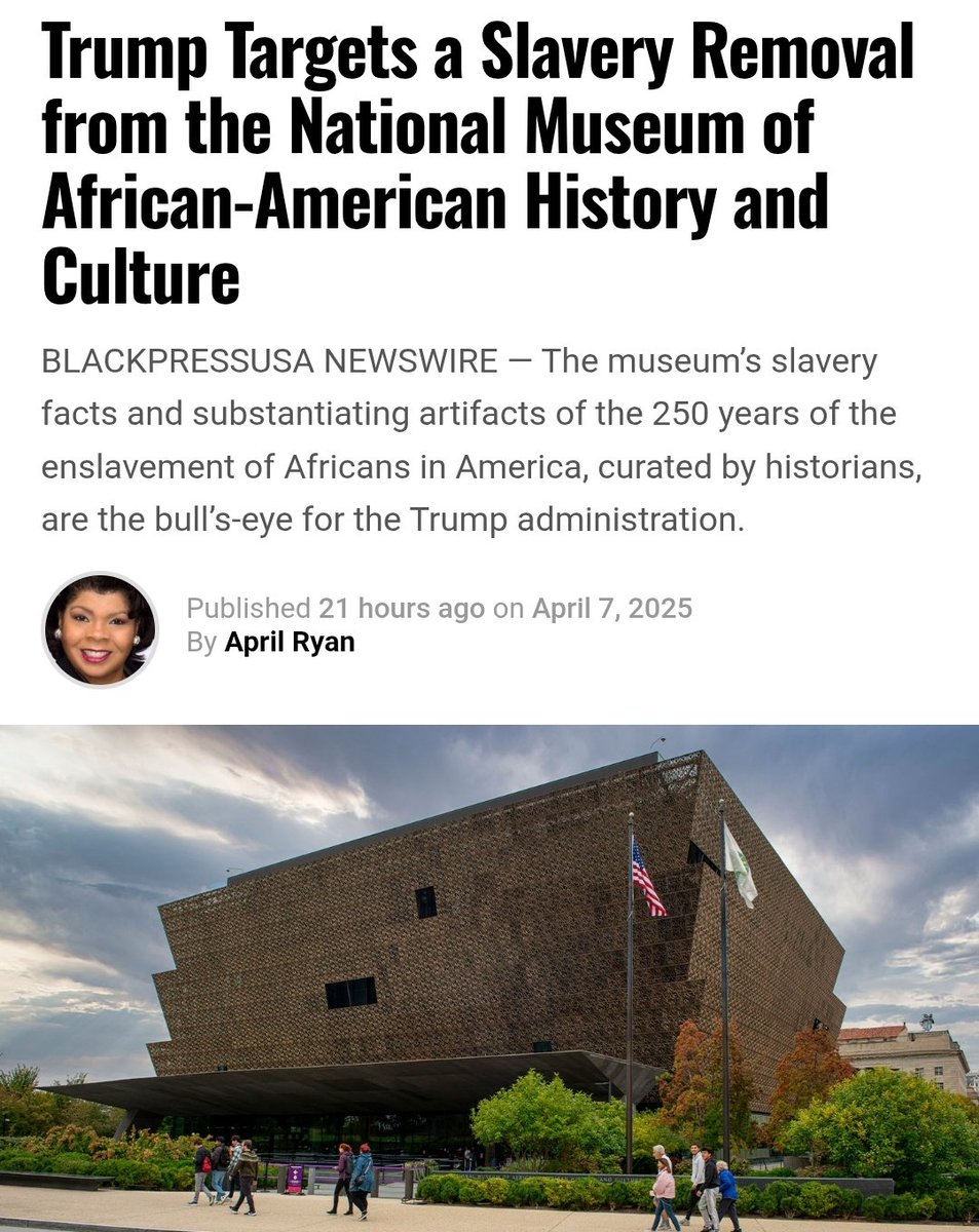 This is the best museum I've been to in DC. The history of slavery should not be removed. Notice who they are trying to elevate and who they want to erase.
