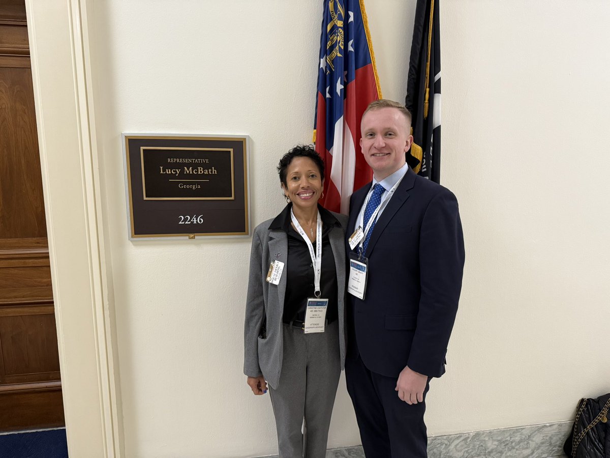 American College of Surgeons (@amcollsurgeons) on Twitter photo Our Georgia peaches are stopping in <a href="/RepLucyMcBath/">Rep. Lucy McBath</a>’s office to talk about key priorities for Georgia! #ACSLAS25 Our Georgia peaches are stopping in <a href="/RepLucyMcBath/">Rep. Lucy McBath</a>’s office to talk about key priorities for Georgia! #ACSLAS25