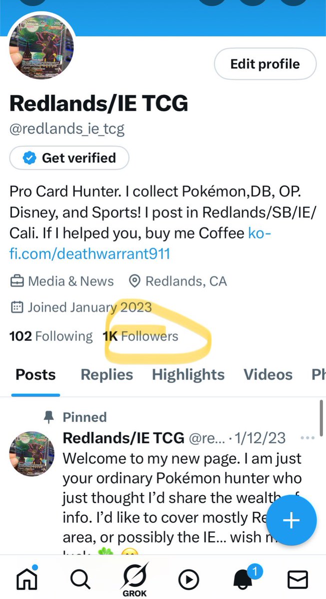 Redlands/IE TCG tweet media