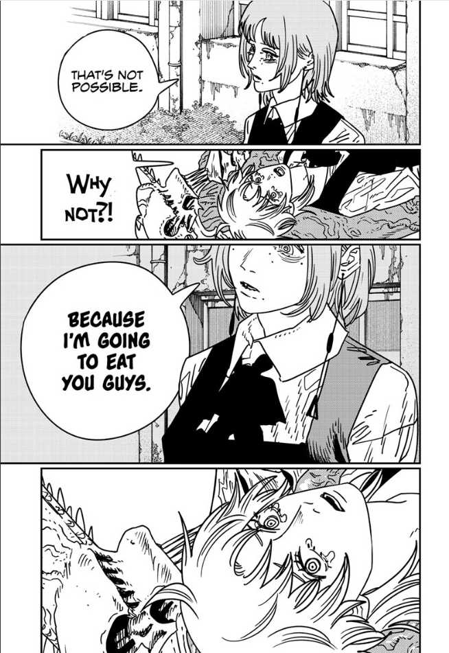 my FAVE pages from this chapter... Fujimoto draws so good........ 