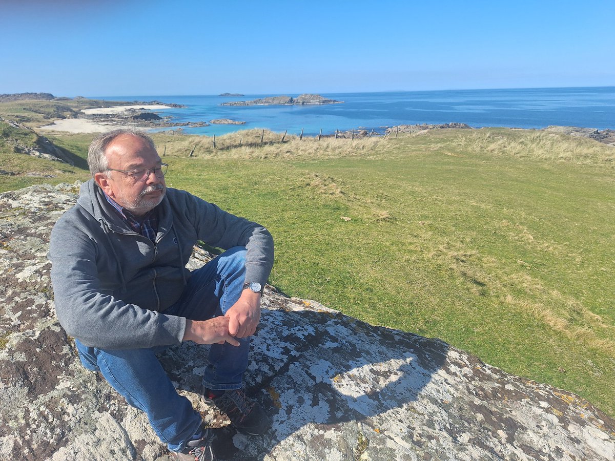 Ioana: Mythische plek.
#Rust #bezinning #contemplatie #pilgrimage <a href="/ionacommunity/">The Iona Community</a>