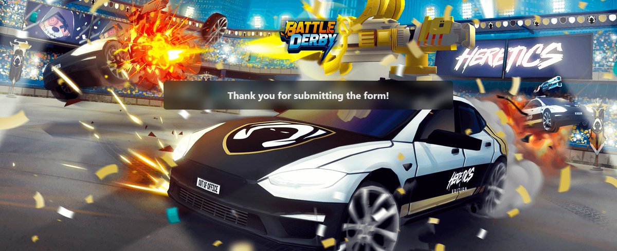 AND THUS THE TIME IS HERE - IT’S TIME TO JOIN THE RIDE

It’s been a wonderful ride I must say , with the <a href="/BattleDerbyGame/">Battle Derby</a> building for years 

The presale launch of the $OOO token takes place now , the team have been building since 2018 

They have also been backed by over $1.8M