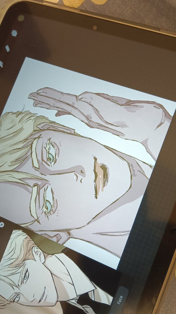 5aesam's tweet photo. gonna finish the other taekjoo canvas to match with this zhenya heuwhsuwhagshsususu https://t.co/fwpmCkPyHG