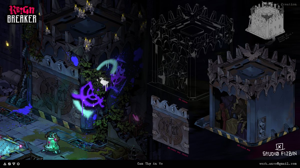 anvo_gdv's tweet photo. Hiiii, I'm An (Game Artist) based in Germany!
I make and bring all sorts of assets into games and especially enjoy dressing sets✨ #PortfolioDay

✉ work.anvo@gmail.com
☀️ https://t.co/1KkjkMD3Sm https://t.co/7WRYin5fpO