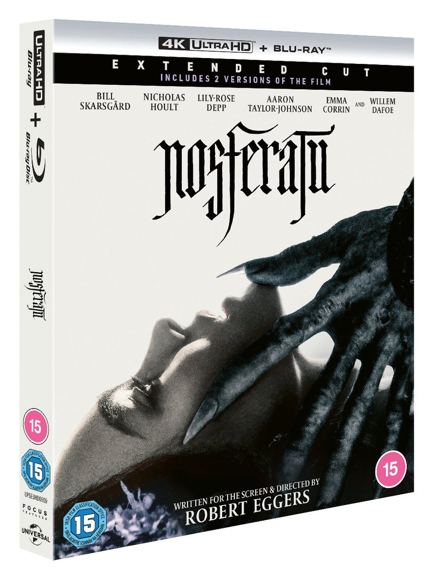 Competition time! 🦇

Nosferatu is out on 4K UHD, Blu-ray™ &amp; DVD — and we’ve got FIVE Blu-ray™ copies to give away. To enter, RT, follow us, and reply telling us your favourite vampire movie.

UK entrants only, must be 18+