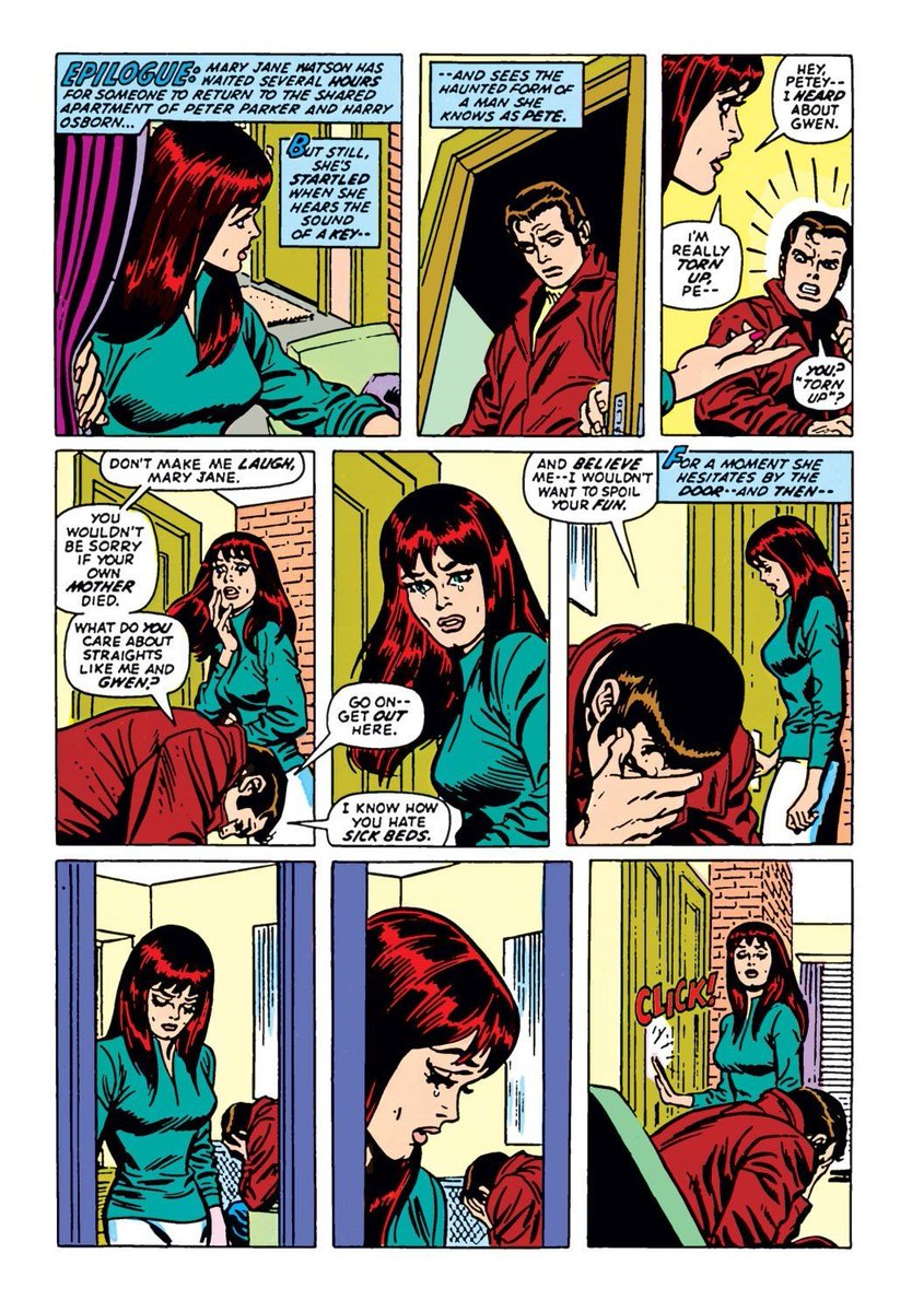 UlisesMartnezS1's tweet photo. @MarvelComicsHQ Read these panels and you'll understand that Peter and MJ belong to each other
#DoNotBuyAmazingSpiderMan #BuyUltimateSpiderManInstead
#RemarryPeterMJParker 
#BringBackTheSpiderMarriage 
#BringBackMaydayParker 
#UndoOneMoreDay 
#NewEditorAndWriterForASM 
#MakeSpidermanAmazingAgain https://t.co/jfUwJXZjCK