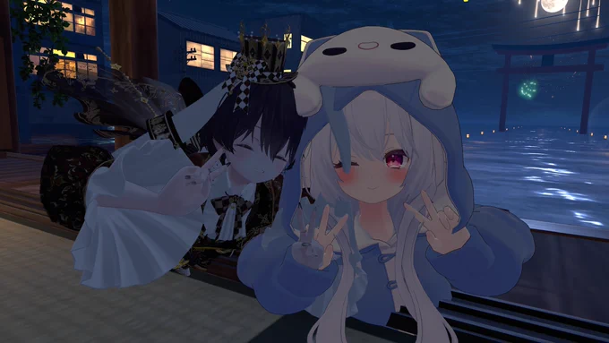 おともだちいっぱい遊びきてくれてたのしかった!!ありがとー! おやすみぃ!