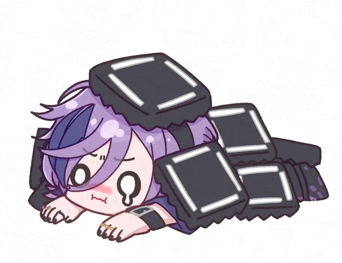 剥がれ落ちる吸音材に敗北する一流執事のイラストです#ネスフィルム 