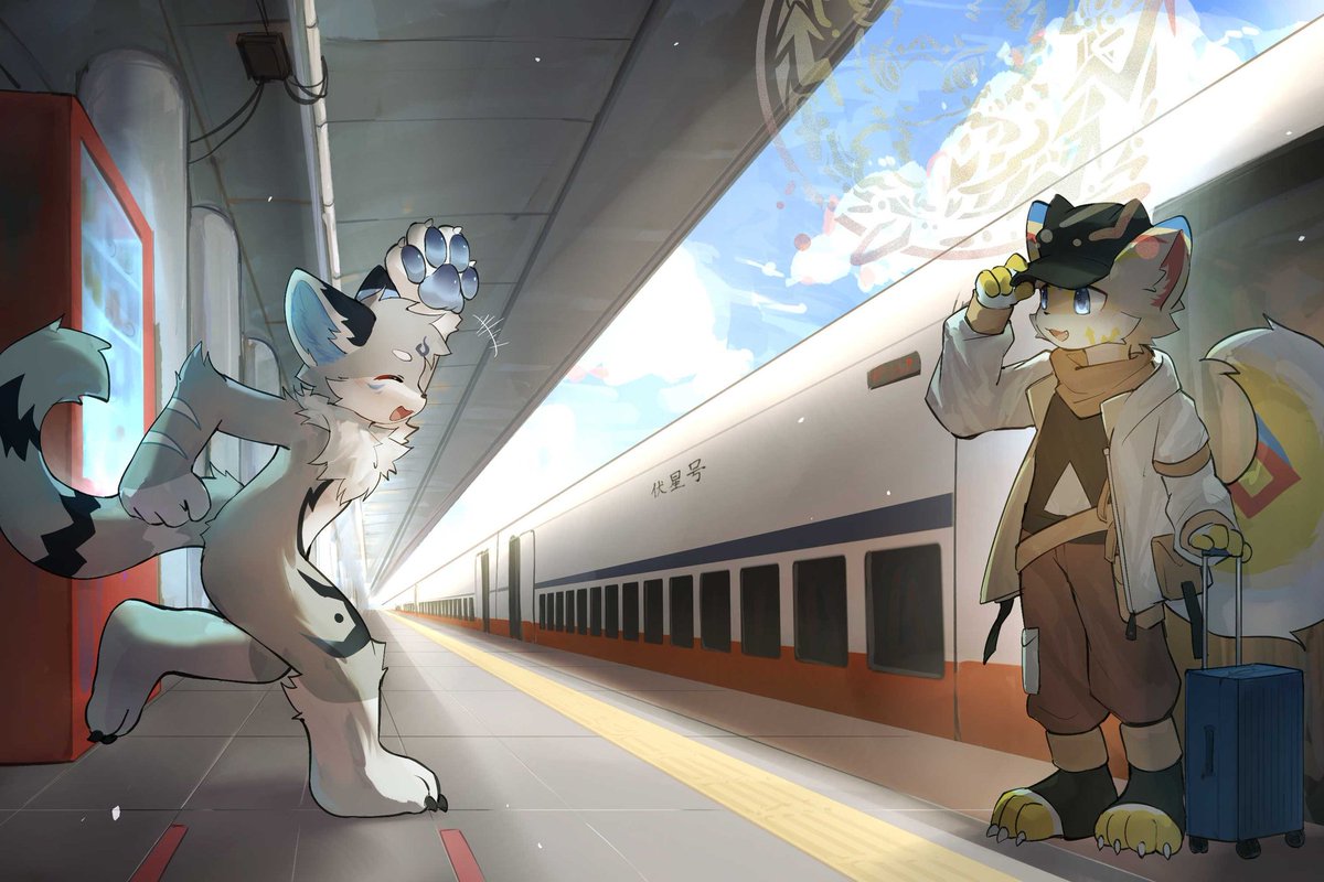 辛苦接站！这就是你生活的城市吗，好漂亮！
Thank you for picking me up. You are living in such a beautiful city!

🎨 Great creation by <a href="/brainnotworkin/">laggy</a>