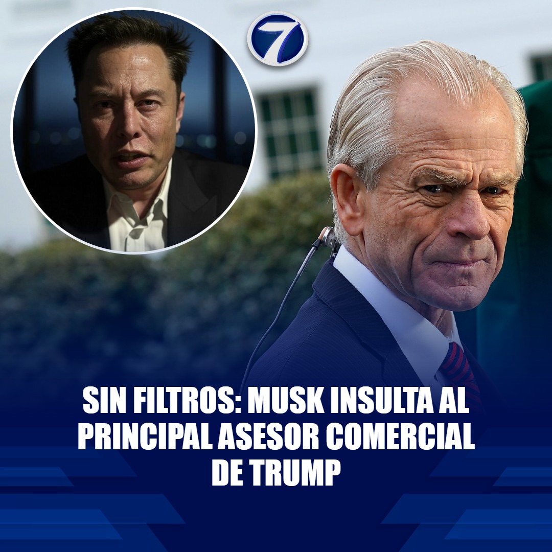 Noti7Guatemala's tweet photo. 😱 #Musk no se guarda nada: #insulta al asesor de #Trump en público ➡ https://t.co/Z20uMex9eA https://t.co/EyuFR9DAA9