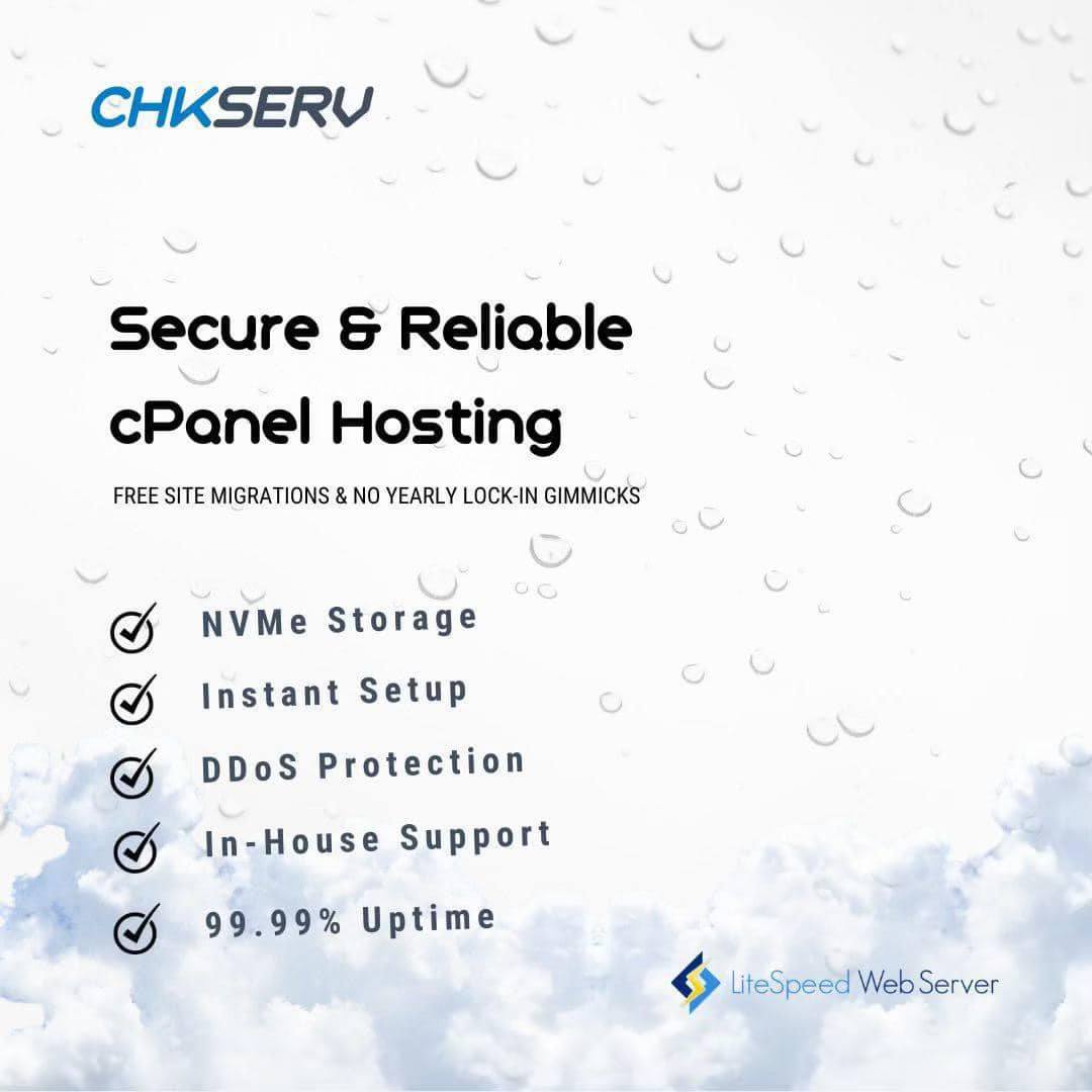 chkserv's tweet image. chkserv.com #cPanelhosting #instantsetup #ukservers