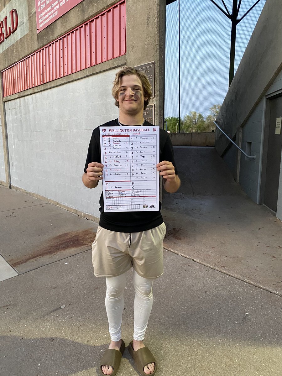 Wellington High School Baseball tweet media