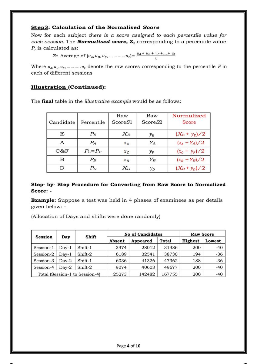 बोर्ड के चेयरमैन श्री आलोक राज जी एवं सचिव महोदय, आपने कहा था कि नॉर्मलाइजेशन का फार्मूला बताएं। NTA इस दिशा में कार्य कर रहा है, आपसे भी निवेदन है कि इस पर गंभीरता से विचार करें।

हम इस फार्मूले को लेकर विभिन्न प्रोफेसरों से चर्चा कर रहे हैं, और शीघ्र ही आपसे भी इस विषय में