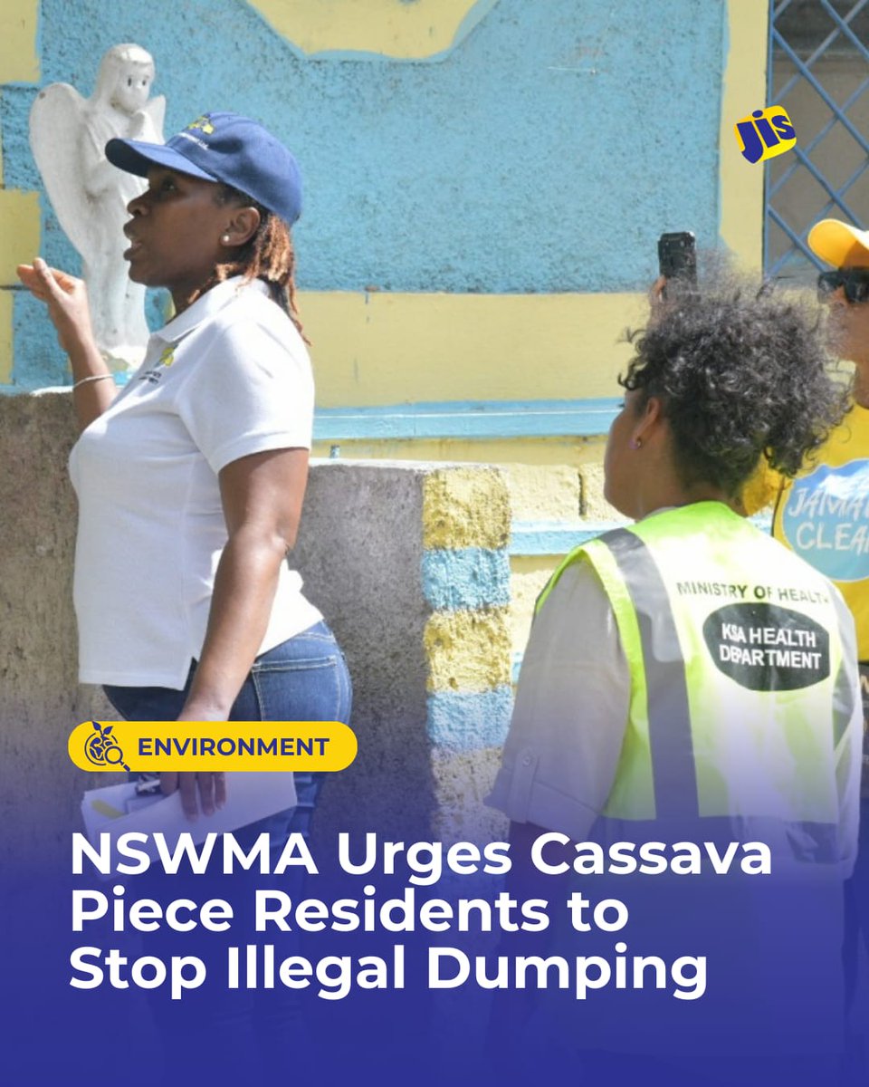 The National Solid Waste Management Authority (NSWMA) is urging residents of Cassava Piece in St. Andrew to stop dumping garbage in a gully that runs through the community.

Director of Operations at the NSWMA, Aretha McFarlane stressed that illegal dumping poses severe health
