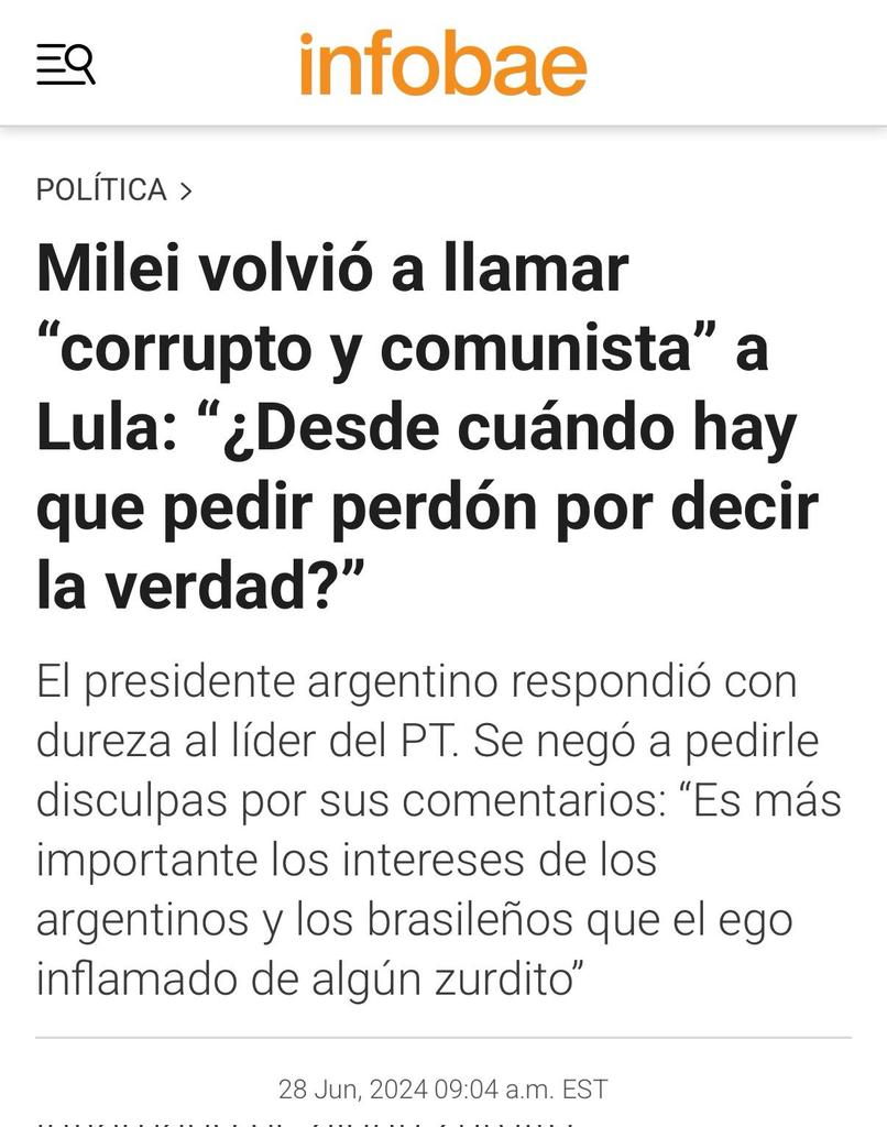 hernanletcher's tweet photo. Galperín anuncia inversiones en Brasil por US$ 5.760 millones. Ni sus amigos confían en el “experto en crecimiento con y sin dinero”. https://t.co/MGPmAHzSq9