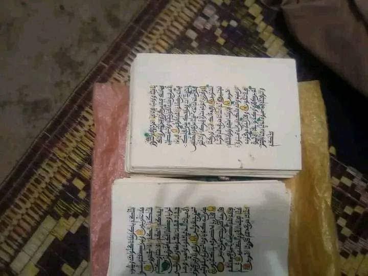 abbkar_ai's tweet image. This is Yusrah Salisu, a girl who write a complete Quran with her hand...

May Allah bless her and bless her knowledge. 🙏🏼