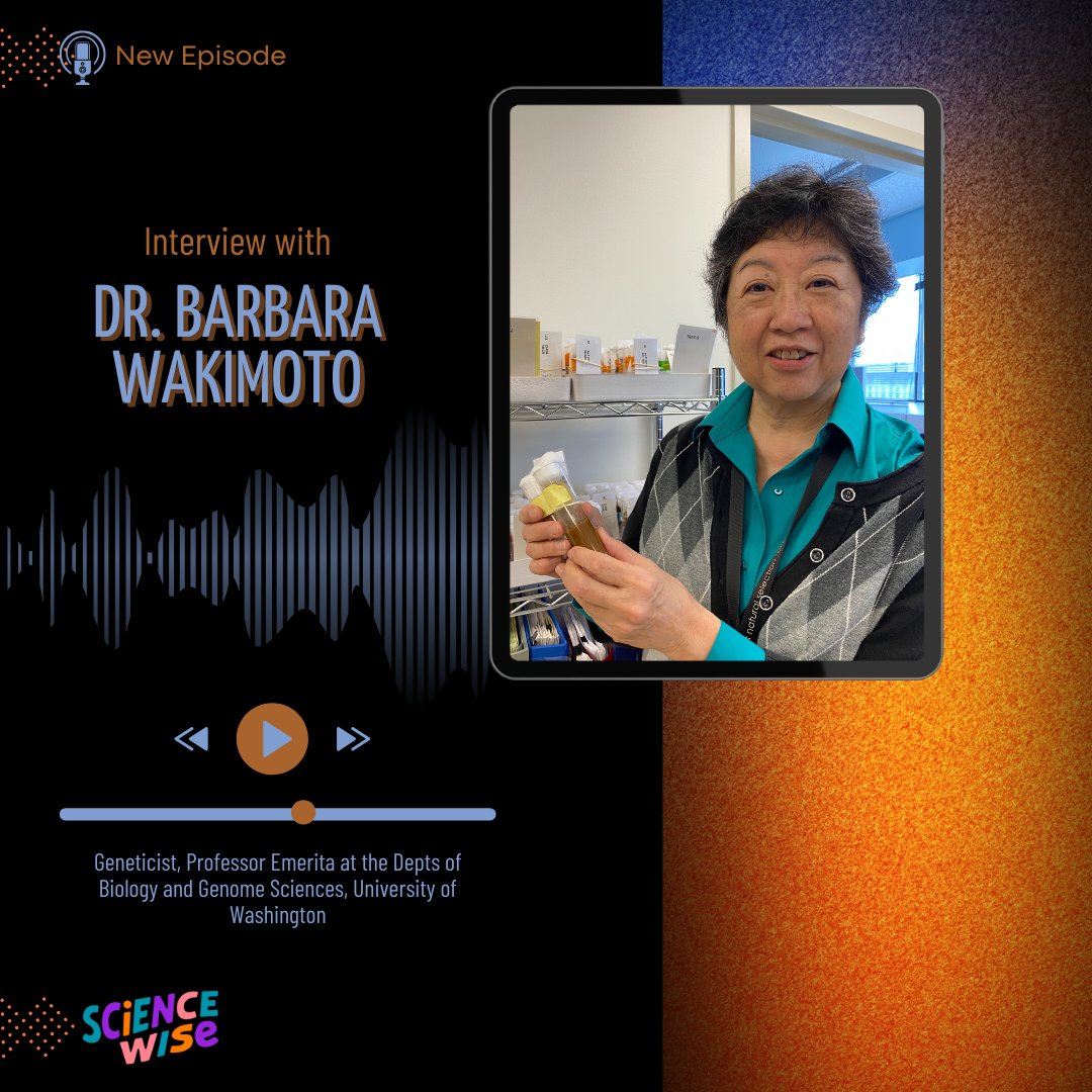 Science Wise Podcast (@sciencewisepod) on Twitter photo New on Science Wise 🎙️
Dr. Barbara Wakimoto went from a curious kid on an Arizona farm to a pioneering scientist at <a href="/UW/">University of Washington</a>. She opens up about her roots, resilience, and the realities of academic life.
🎧 Tune in: pod.link/1715048894 New on Science Wise 🎙️
Dr. Barbara Wakimoto went from a curious kid on an Arizona farm to a pioneering scientist at <a href="/UW/">University of Washington</a>. She opens up about her roots, resilience, and the realities of academic life.
🎧 Tune in: pod.link/1715048894