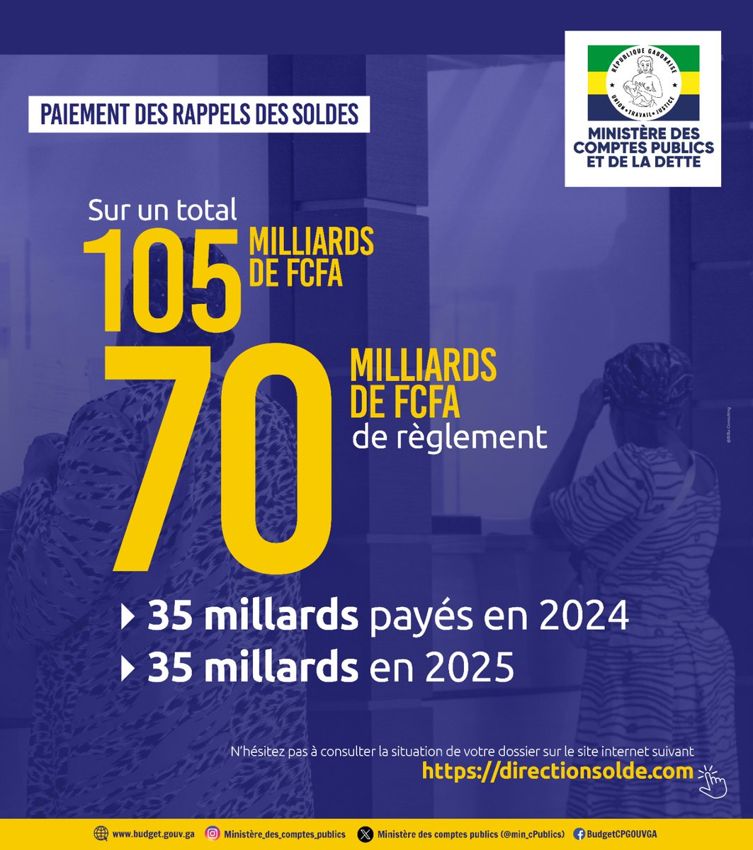 Ministère de l’Économie, des Finances, de la Dette tweet media