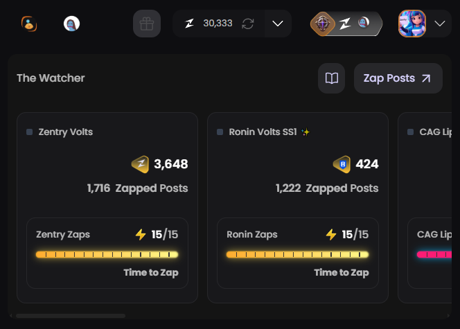 AurevynLabs's tweet photo. I am fully recharged &amp; ready to Zap all the wonderful Zentry, Ronin, $CAG etc. content!⚡️

If you've created any funny memes, informational threads or anything of value to do with any of the projects on Nexus, then leave it below &amp; I will sort you out!❤️

I love this community!🙏🏾 https://t.co/4WqgMzFh6q