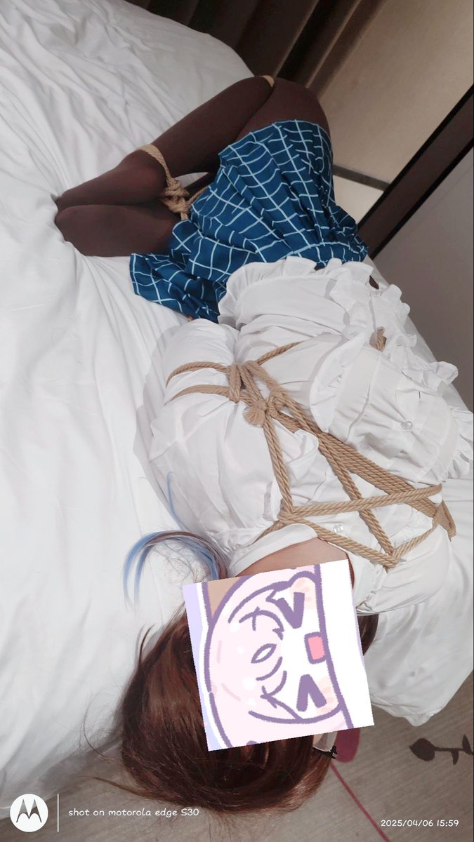 “挣得开嘛？挣脱不了就对咯”
（感谢出镜，绳子经验+3）
被缚<a href="/ACEi121622/">faye faye～</a>