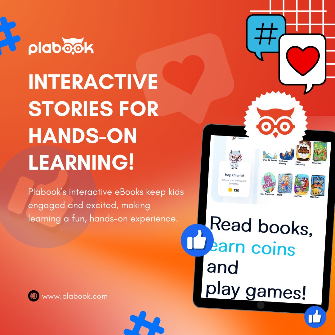 PlaBook's tweet photo. 📚✨Learning Comes to Life with Plabook!

#Plabook #InteractiveReading #AIReadingPlatform #HandsOnLearning #FunWithReading #EdTechForKids #SmartLearning #ReadAndPlay #LearningIsFun #DigitalStorytime #KidsReadingApp #ReadingReimagined #EngagedLearners #AIForEducation https://t.co/Popc0HO4Sl