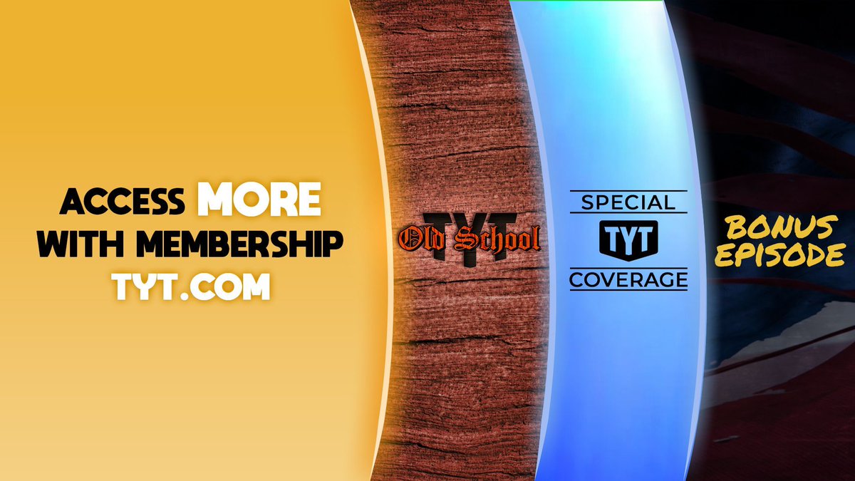 Get access to exclusive, members-only shows when you become a member! Dive deeper into TYT as hosts get real, sharing personal stories, behind-the-scenes secrets, extended news coverage, and more! Join today! go.tyt.com/teamtyt