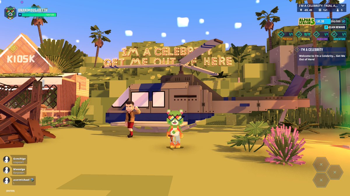 About to go on a heli ride in <a href="/TheSandboxGame/">The Sandbox</a> 🚁 tsbga.me/TheSandbox #AlphaSeason5