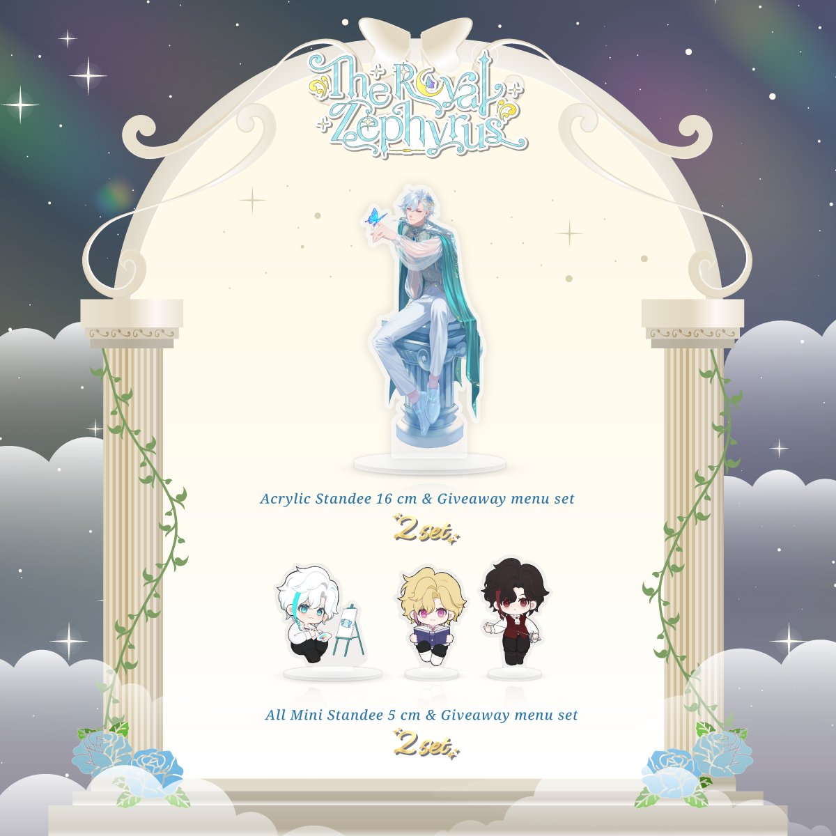 RoyalZephyrus's tweet image. ꒰  Online Event𓂃꙳⋆ ꒱
#TheRoyalZephBD2025 

ขอเชิญชวนทุกท่านร่วมกิจกรรมอวยพรวันเกิดและความรู้สึกหลังจากที่ได้มารู้จักเจ้าชาย ยูธาเลีย เซปไฟร์ หรืออย่างใดอย่างหนึ่ง เพื่อลุ้นรับของรางวัลสุดพิเศษจากพระราชวัง จำนวน 6 รางวัล

โดยทุกท่านสามารถอ่านรายละเอียดกติกาวิธีการเข้าร่วมและ…