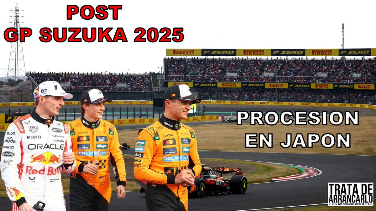 En directo el #postsuzuka #formula1

Todo lo que pasó en el Gran Premio de Japón te lo contamos en <a href="/TrataArrancarlo/">TratadeArrancarlo</a> 

No te lo pierdas

youtube.com/live/48ATZ7IcG…