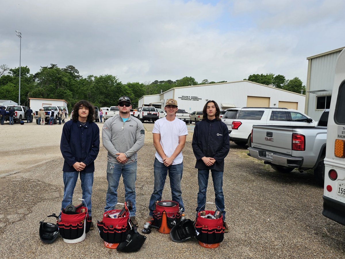 Seguin FFA Applied Ag Engineering team placed 5th at the state contest at Sam Houston State University