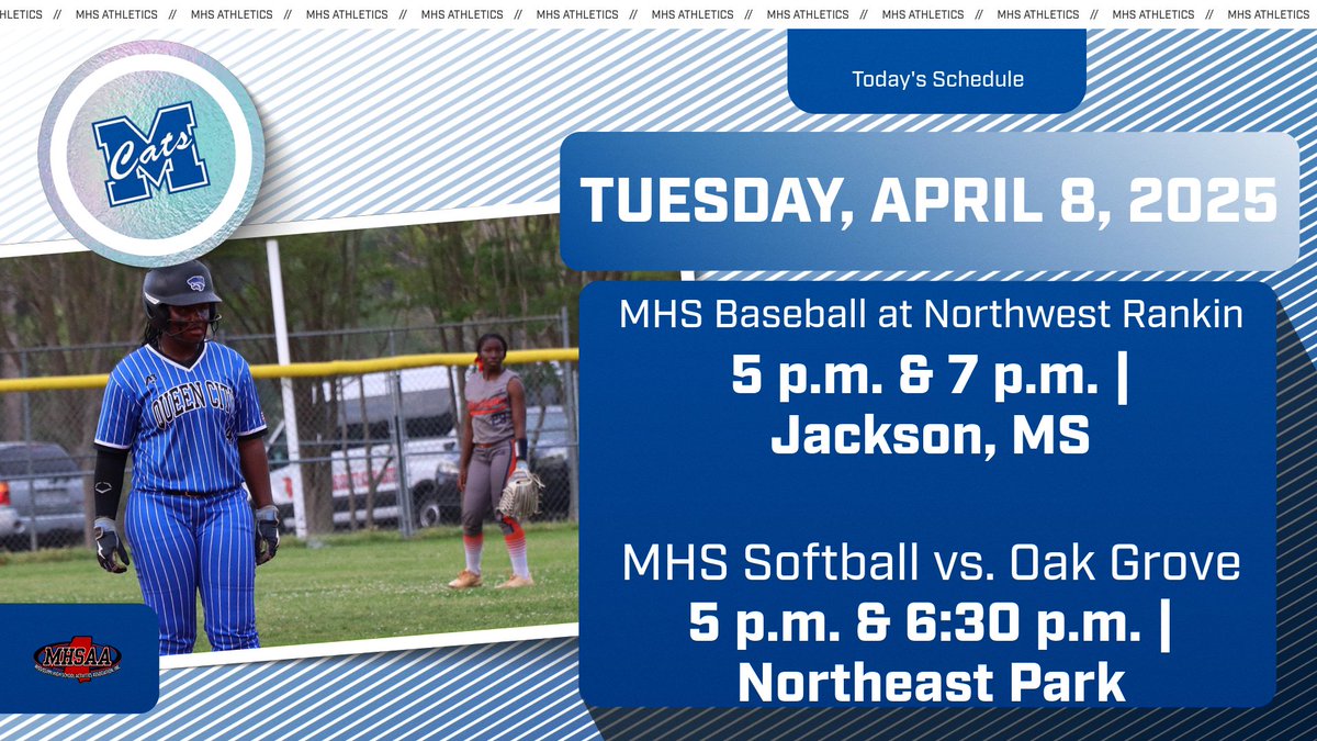 Today's MPSD Athletic Events! #wearemeridian