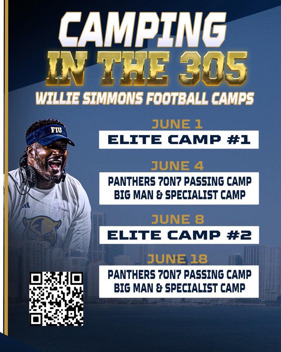 Almost time to compete ! ⁦<a href="/FIUFootball/">FIU Football</a>⁩ #panthersup #pawsup #slotsfillingupfast