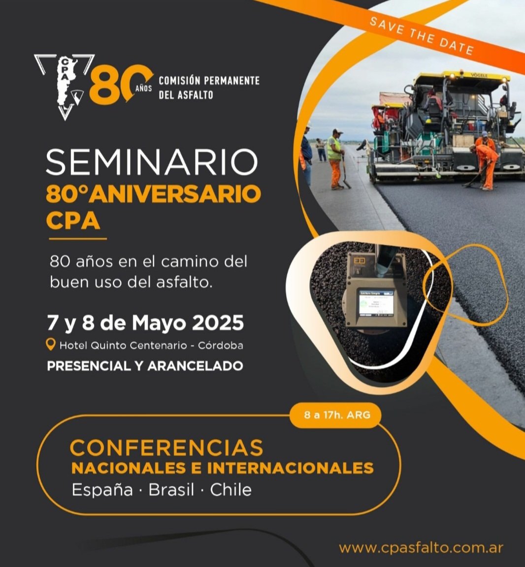 Juan M. Campana (@juanmcampana) on Twitter photo Nuestra querida Comisión Permanente del Asfalto (CPA) cumple 80 años y lo festeja con esta actividad. <a href="/CPAsfalto/">cpasfalto</a> <a href="/ComAsfalto/">ComPermAsfalto</a> <a href="/AACarreteras/">Asociación Argentina de Carreteras</a> <a href="/cpicorg/">CPIC</a> <a href="/Transporte_uba/">Departamento de Transporte - FIUBA</a> Nuestra querida Comisión Permanente del Asfalto (CPA) cumple 80 años y lo festeja con esta actividad. <a href="/CPAsfalto/">cpasfalto</a> <a href="/ComAsfalto/">ComPermAsfalto</a> <a href="/AACarreteras/">Asociación Argentina de Carreteras</a> <a href="/cpicorg/">CPIC</a> <a href="/Transporte_uba/">Departamento de Transporte - FIUBA</a>